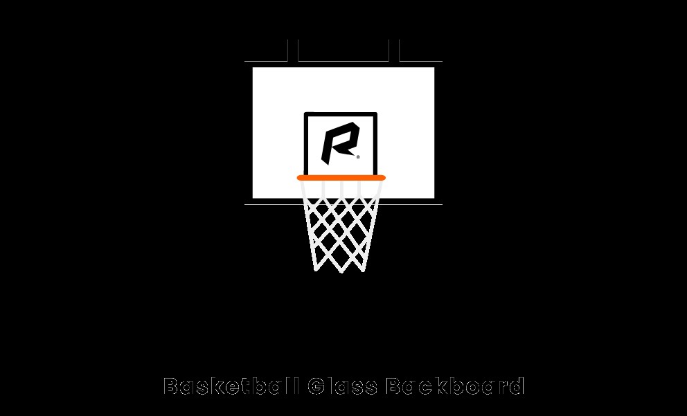 kosárlabda üveg Backboard