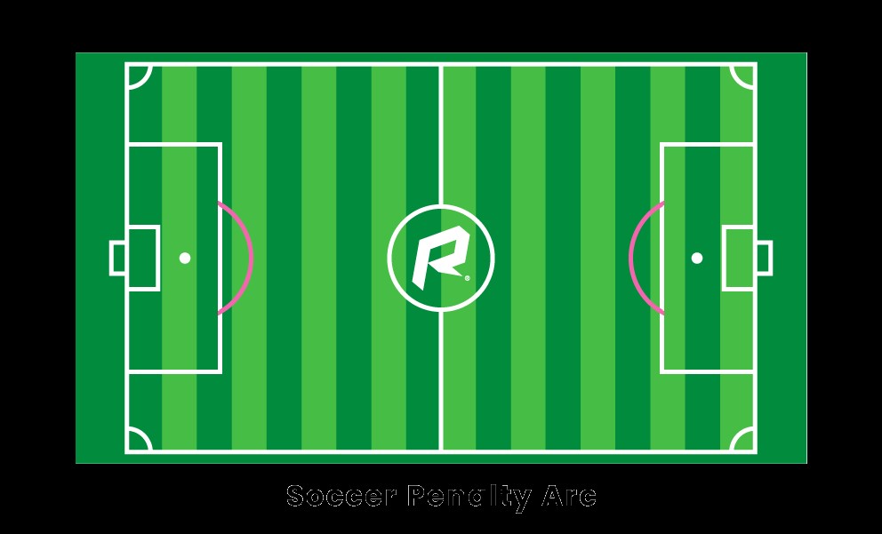 arc de pénalité de football